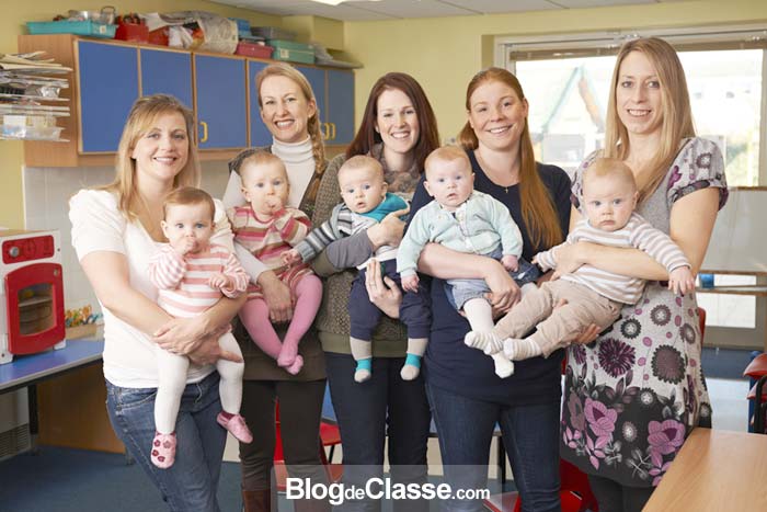 Créer un espace de crèche privé permet de partager en toute sécurité les journées des tout-petit avec leur famille