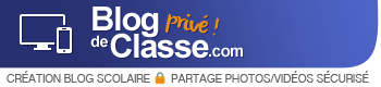 Blog de classe privé