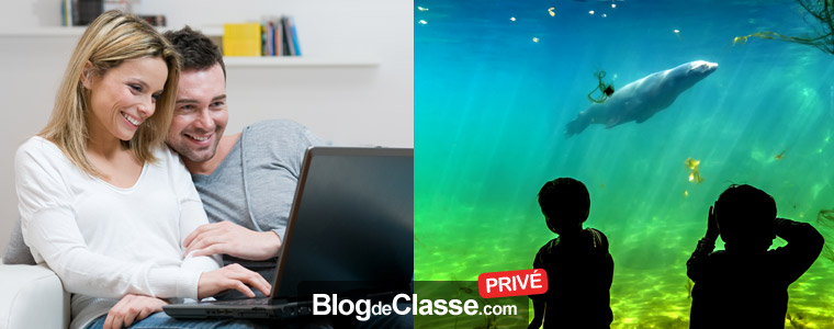Créer un blog de centre loisirs seulement accessible aux parents